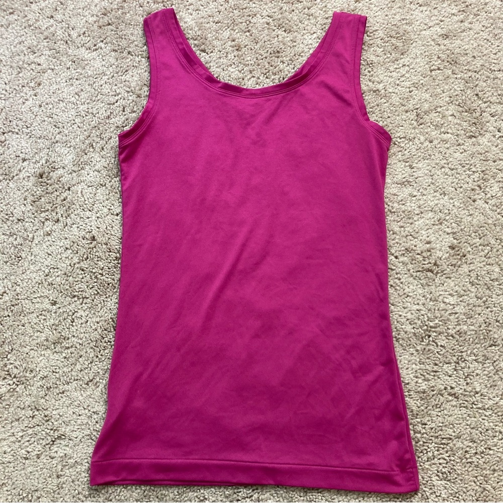 GEORGE ATHLETIC TANK TOP Women’s Size Medium 8-10 Stretchy Color Pink Pullover - Picture 8 of 9